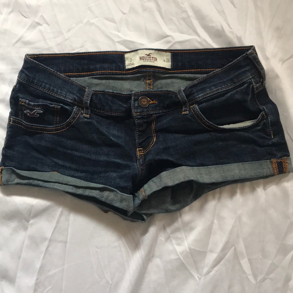 Hollister jean shorts